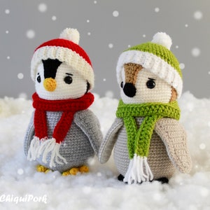 Crochet Penguin PATTERN Amigurumi Penguin pattern pdf tutorial Olaf the penguin image 3