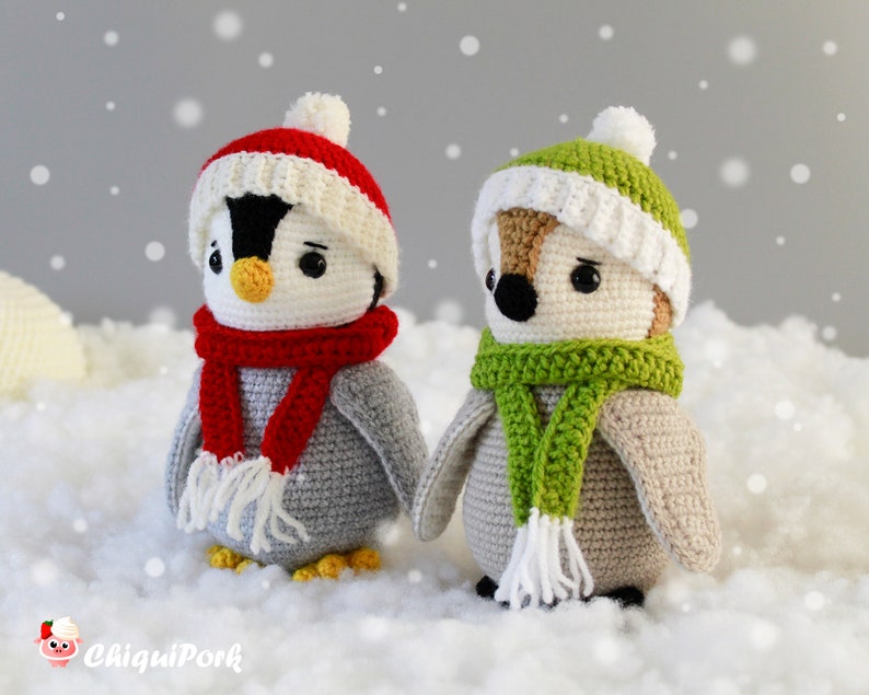 Crochet Penguin PATTERN Amigurumi Penguin pattern pdf tutorial Olaf the penguin image 3