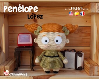 Puppe Häkelanleitung Amigurumi Puppe Pdf Anleitung - Penélope López