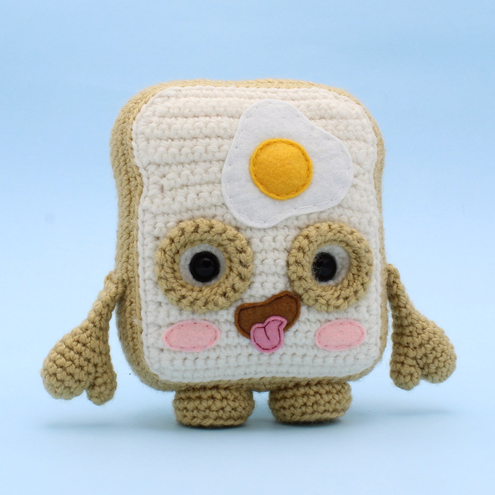 Crochet Toast PATTERN Amigurumi Toast Pattern Pdf Tutorial Etsy