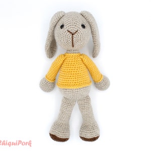 Crochet Bunny PATTERN Amigurumi Bunny Pdf Tutorial Crochet Rabbit ...