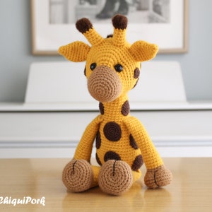 Crochet Giraffe Pattern Amigurumi Giraffe pattern pdf tutorial DOLORES the giraffe image 10