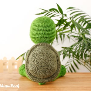 Crochet Turtle pattern Amigurumi Turtle pattern pdf tutorial Willy the turtle image 6