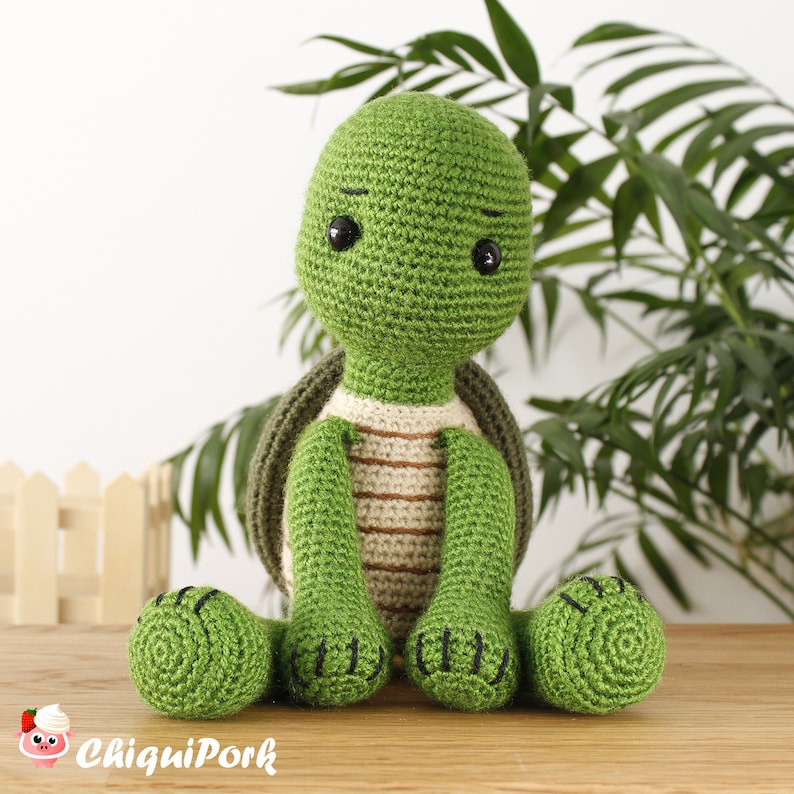 Crochet Turtle PATTERN Amigurumi pattern Turtle pdf tutorial Etsy