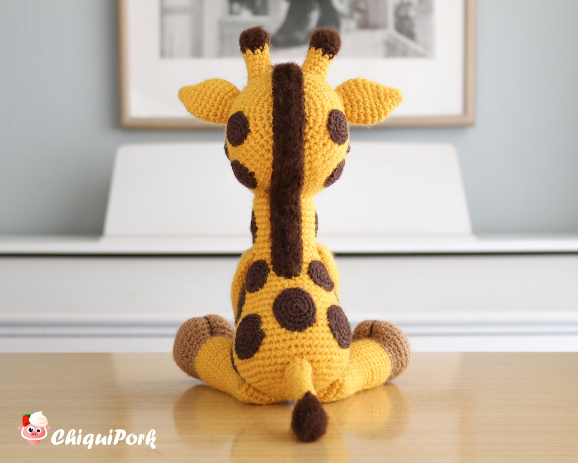Crochet Giraffe PATTERN Amigurumi giraffe pattern pdf tutorial Etsy
