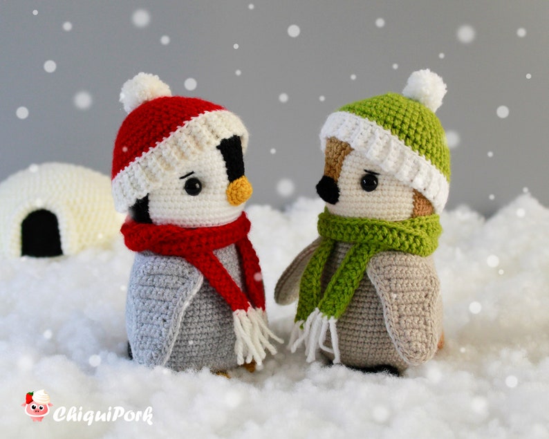 Crochet Penguin PATTERN Amigurumi Penguin pattern pdf tutorial Olaf the penguin image 4