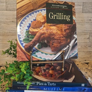 Set of 4 Vntg William & Sanoma Hard cover Cook Books, Vintage Books, Old Cook Books, Kitchen Decor