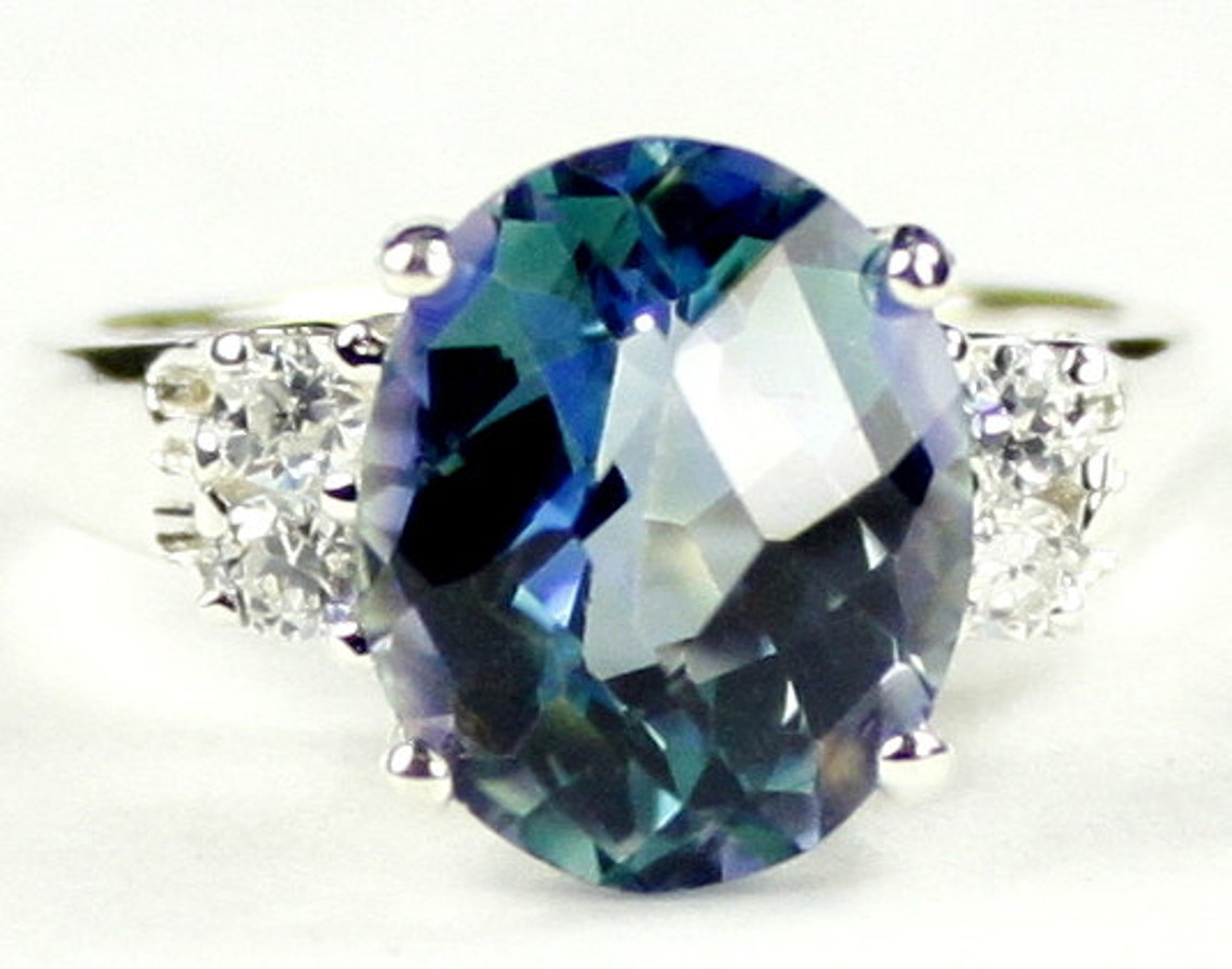 Neptune Garden Topaz 925 Sterling Silver Ring SR123 Etsy