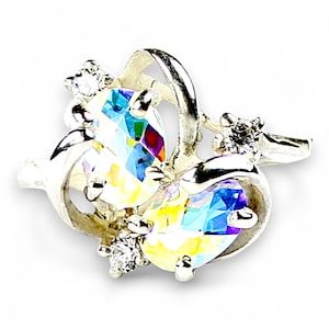 Mercury Mist Topaz, 925 Sterling Silver Ladies Ring, SR016