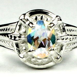 Mercury Mist Topaz, Sterling Silver Ring, SR284
