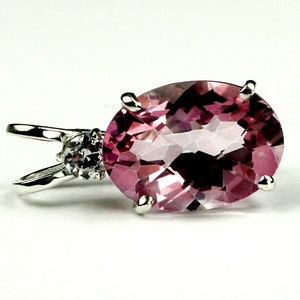 Pure Pink Topaz, 925 Sterling Silver Pendant, SP019