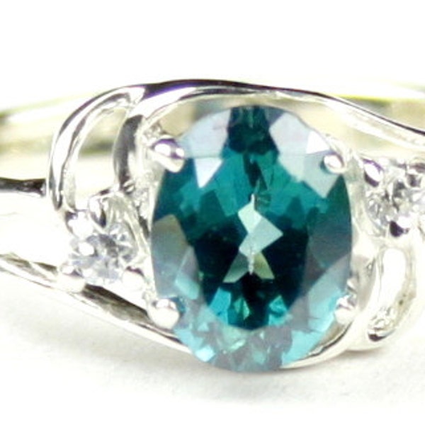 Paraiba Topaz, 925 Sterling Silver Ring, SR176