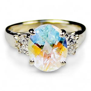 Mercury Mist Topaz, 925 Sterling Silver Ring, SR123