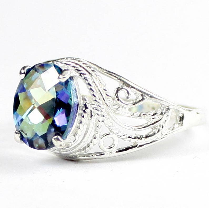Neptune Garden Topaz 925 Sterling Silver Ladies Ring SR083 Etsy