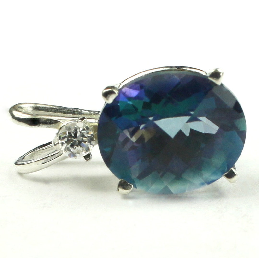 Neptune Garden Topaz, 925 Sterling Silver Pendant, SP022 Etsy New Zealand