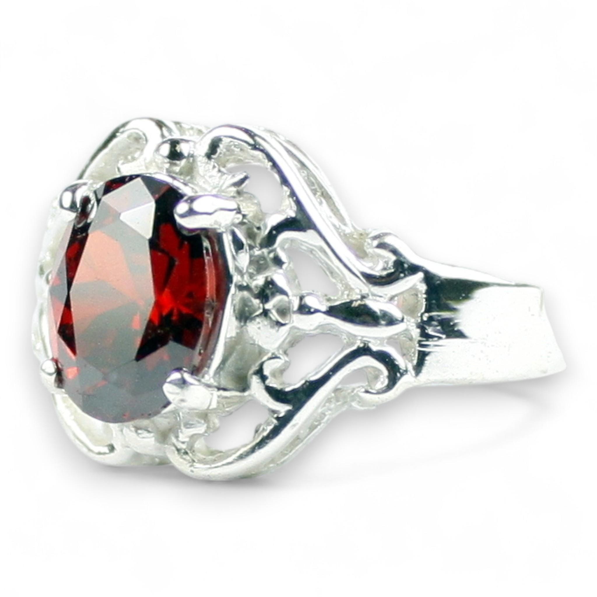 Anello in argento Sterling 925 con zirconi cubici da 0,35 carati, placcato in rodio e senza nichel, MadDuckJewels RG1418WGR - Italia