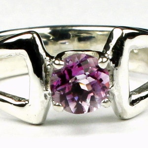 Pure Pink Topaz, 925 Sterling Silver Ring, SR307