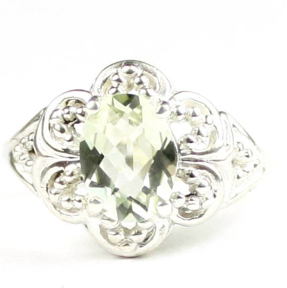 Mercury Mist Topaz 925 Sterling Silver Ladies Ring SR125-Handmade