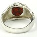 925 Sterling Silver Men's Ring With Created White Opal - Oval Gemstone Handmade SR168
