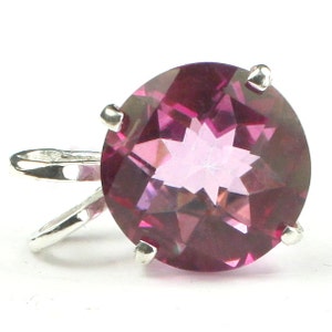 Pure Pink Topaz, 925 Sterling Silver Pendant, SP089