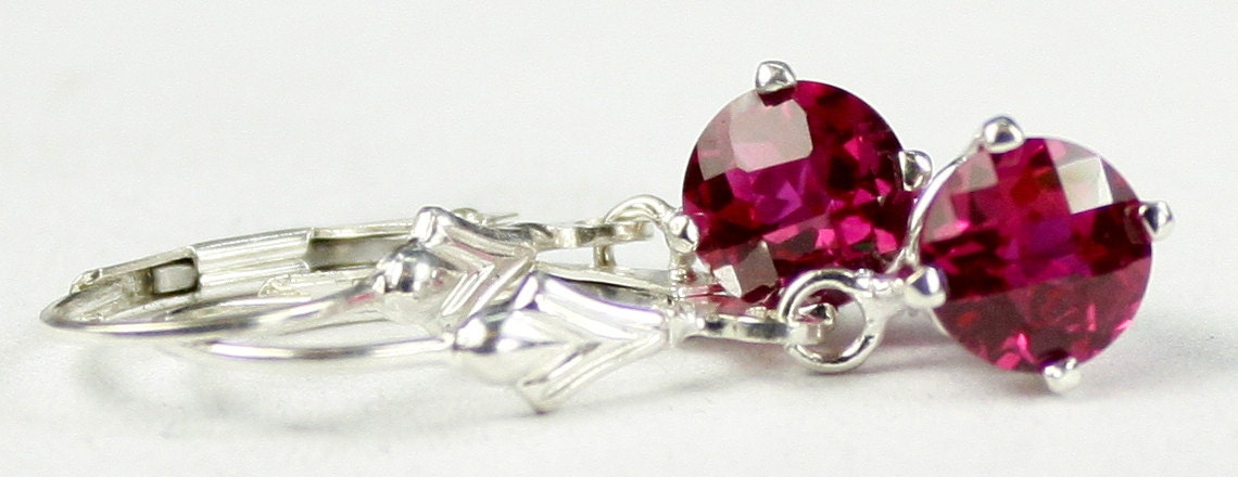 Rubyページ GENUINE RUBY 925 STERLING SILVER ANTIQUE STYLE SOLITAIRE