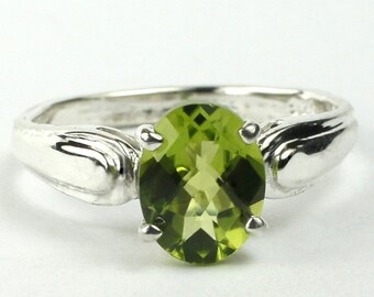 Peridot, 925 Sterling Silver Ring, SR058