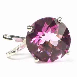 Pure Pink Topaz, 925 Sterling Silver Pendant, SP088
