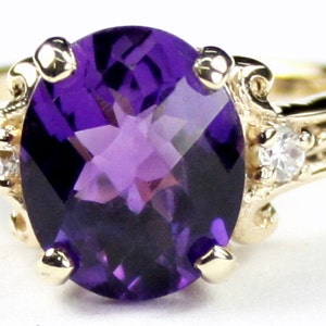 Amethyst, 10KY Gold Ring, R136