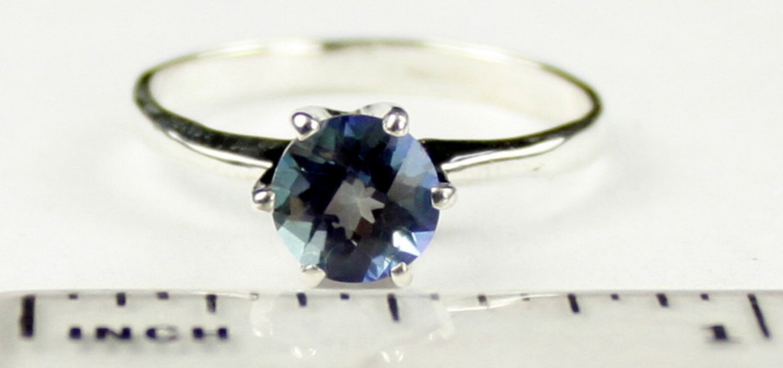 Neptune Garden Topaz 925 Sterling Silver Ladies Ring SR311 Etsy
