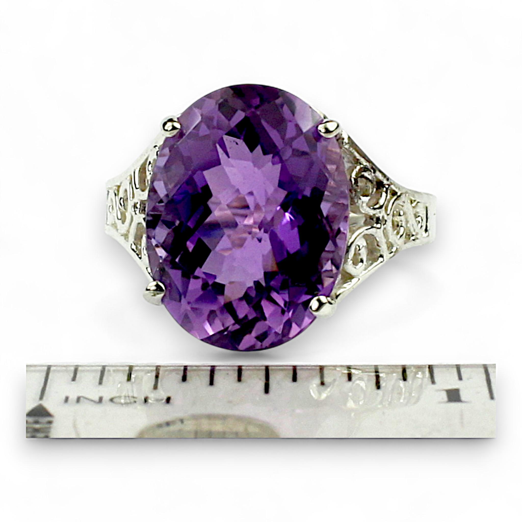 Amethyst, 925 Sterling Silver Ladies Ring, SR049 - Etsy