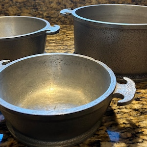 Guardian Service kokkärlsset: 3 kastruller - 1/2, 1 och 2 liter