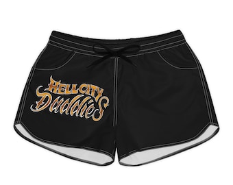 Hellcity Daddies Graphic Shorts | Women's Casual Shorts