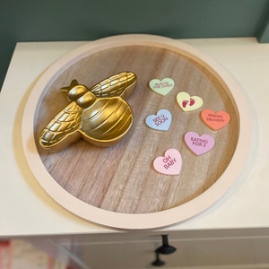 Conversation Heart Pregnancy Announcement
