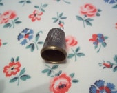 Vintage Metal Thimble