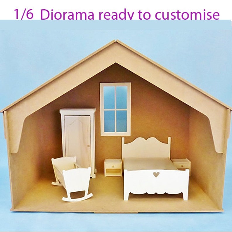 6 diy miniature dollhouse rooms