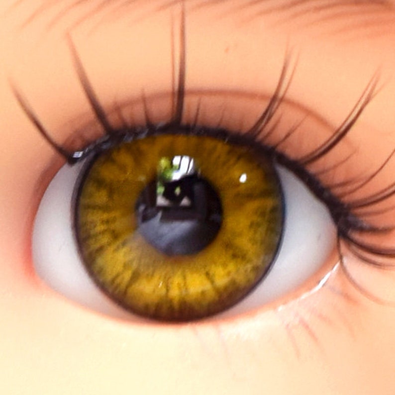 10mm Glass Eyes Hazel Green Human Doll Reborn Eyeball Sculpture Craft Set USA