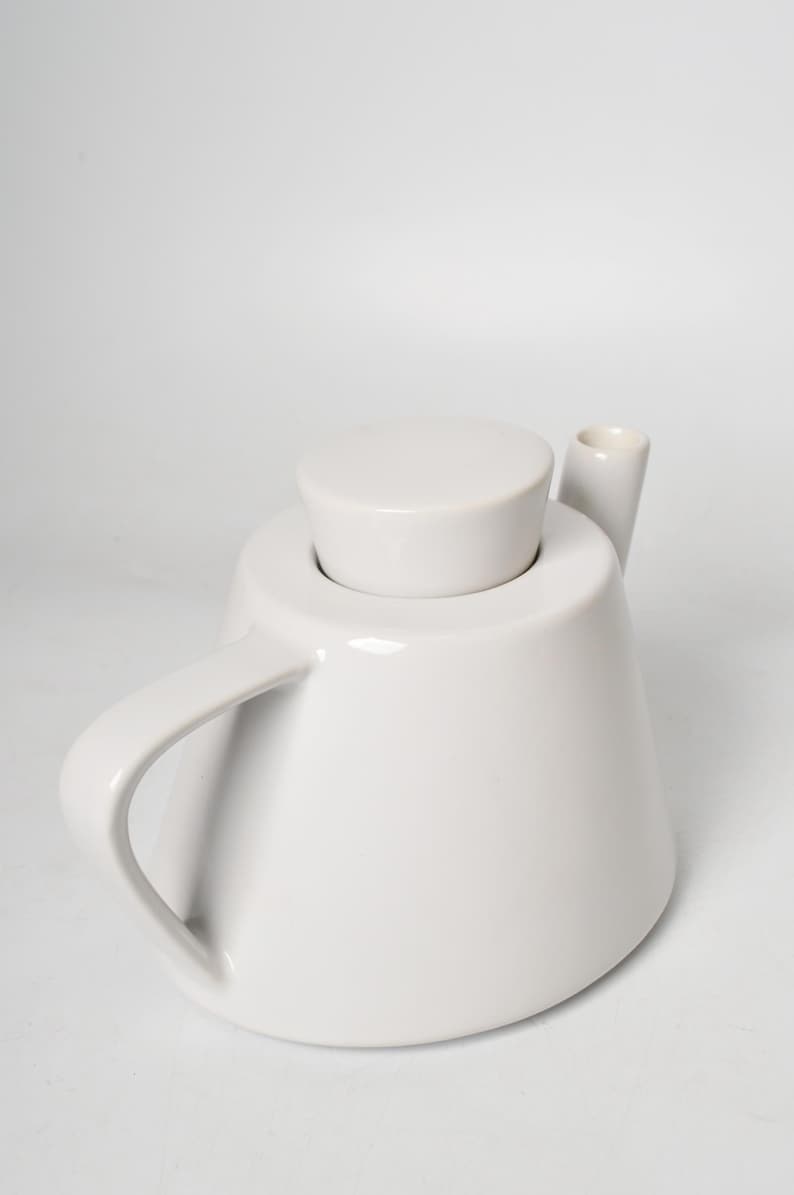 Vintage IKEA 'värme' Teapot / Iconic Scandinavian Design / White ...