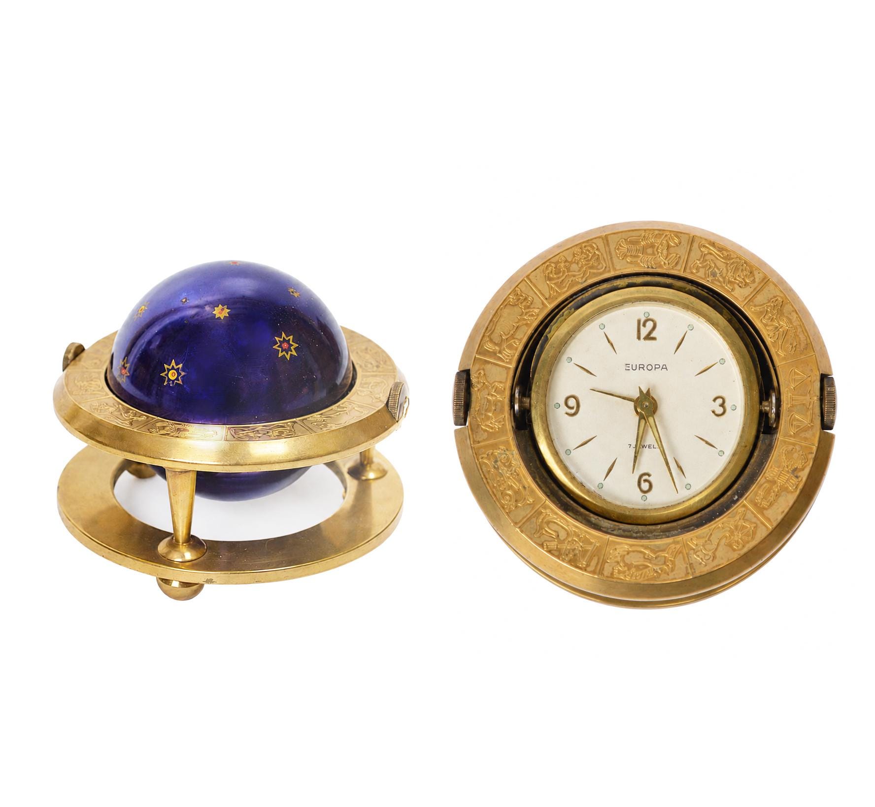 Swiza 7 Jewels Clock - Etsy