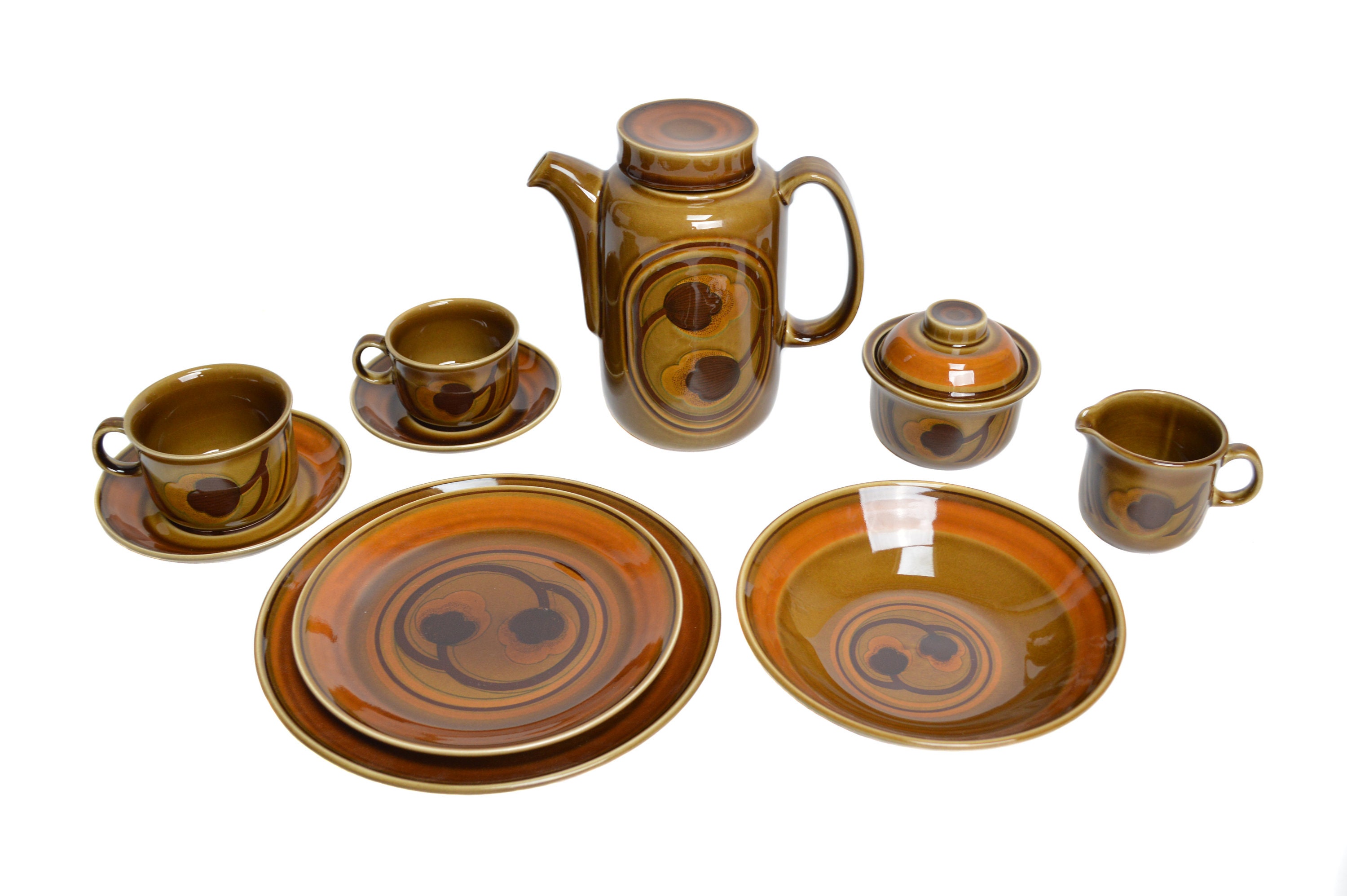 ◾︎FIGGJO◾︎ Market  4点セット Figgjo Flint 'lesja' Set 'cups & Saucers, Teapot and Plates