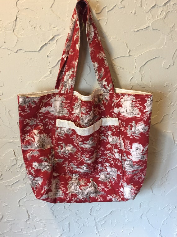 large red tote