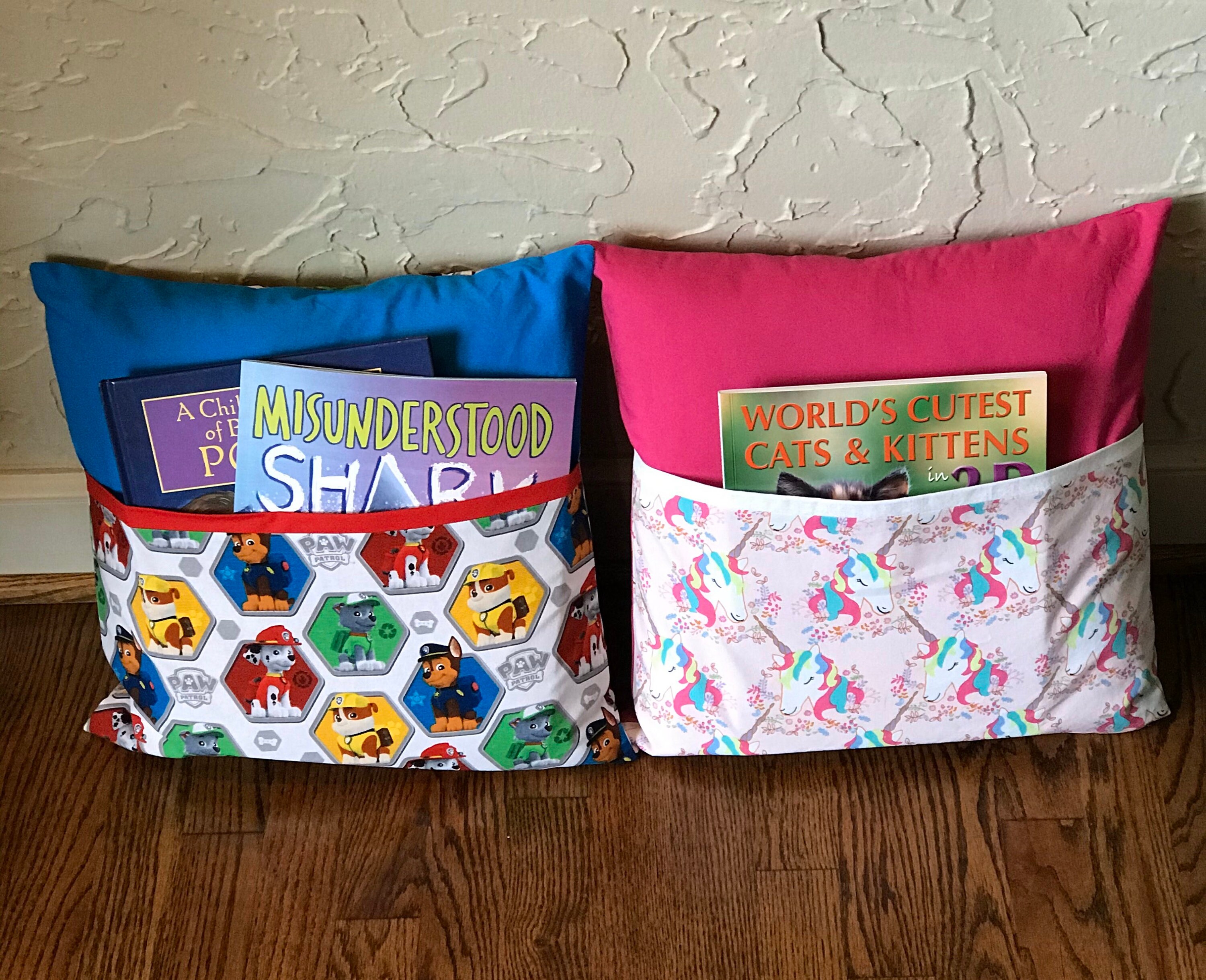 reading pillows etsy