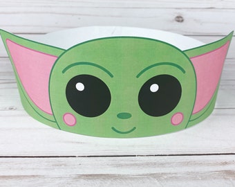 Baby Alien Crown - Printable