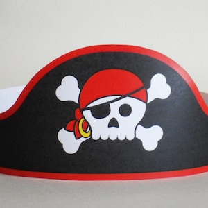Pirate Paper Crown - Printable