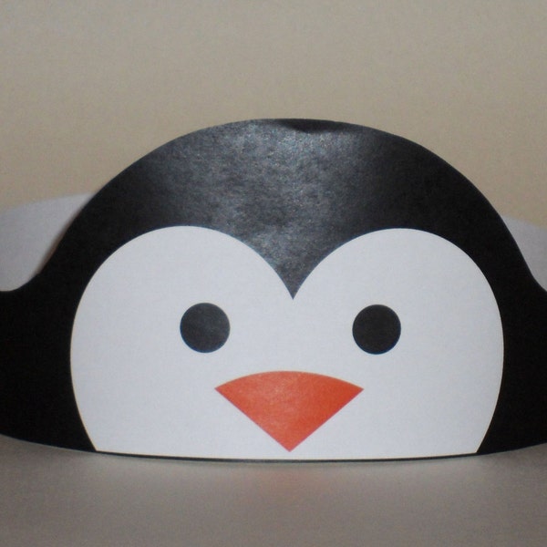 Penguin Crown - Printable