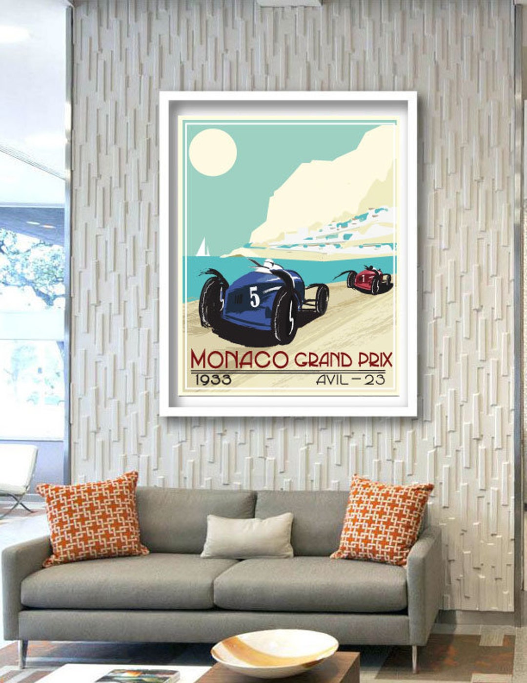 Monaco Monaco Grand Prix Formula One - Etsy