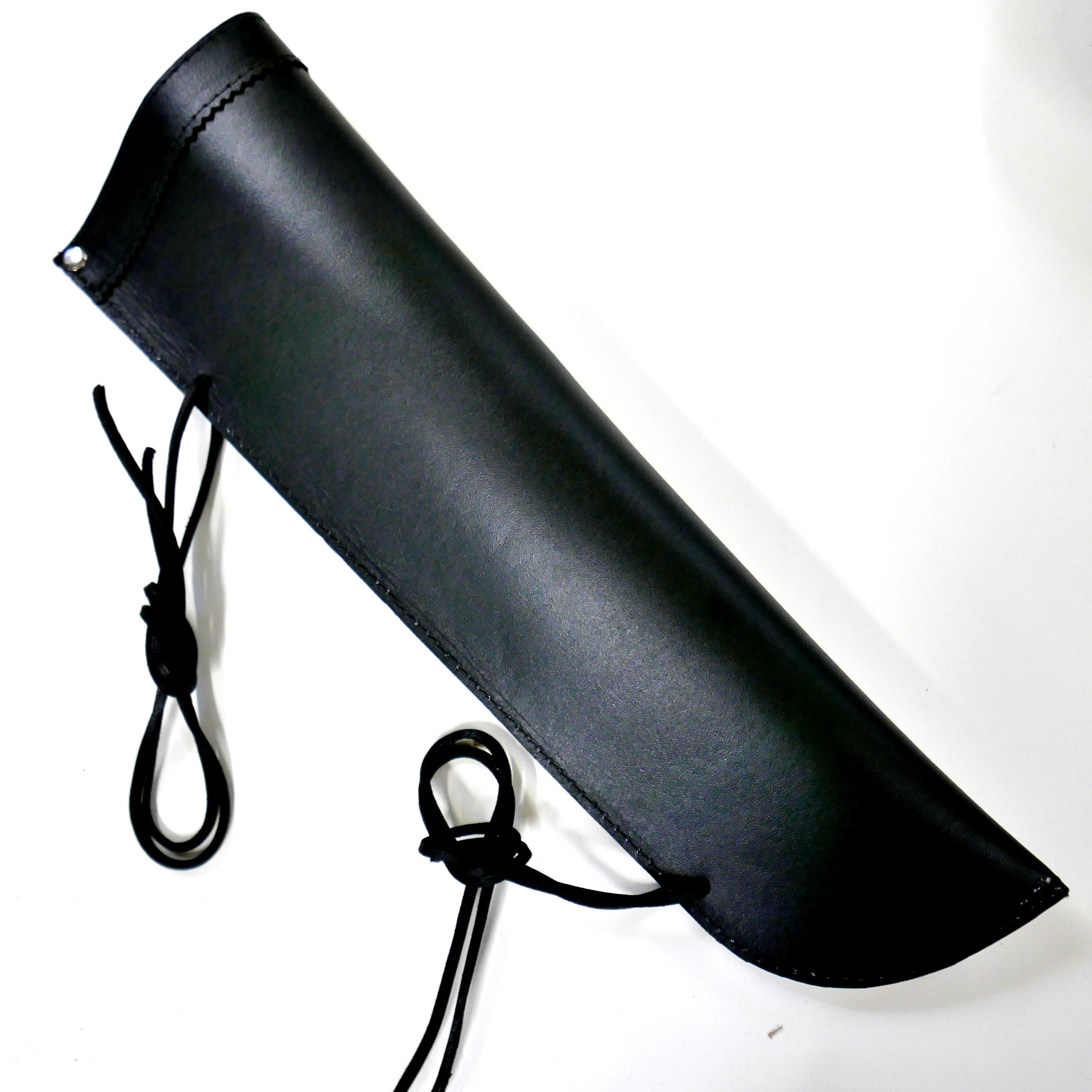 Double Bass Bow Quiver Black Leather Etsy