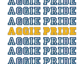Aggie Pride/NC A&T SU/ Aggie/ hbcu