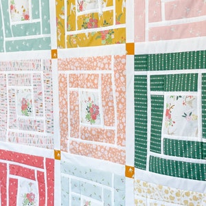 Hartfield Manor Modern Quilt Pattern by Citrus and Mint Designs PDF ...