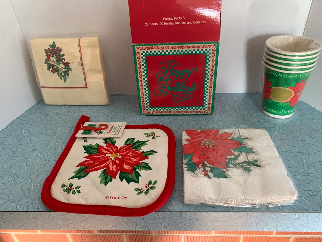 Christmas Paper Goods Etsy