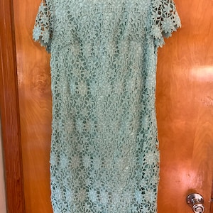 lace dress from the 1960s
